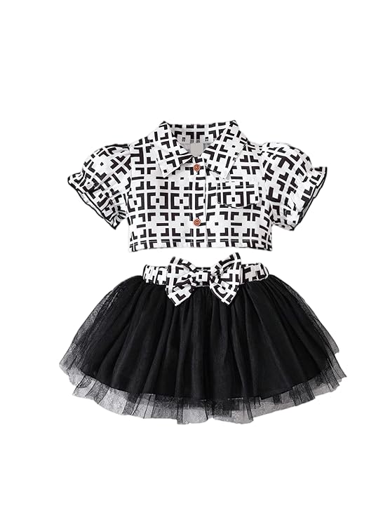 Baby Girl Clothes Outfits Short Top/Shirt Sets Skirt Cute Summer Clothes for Baby Girl