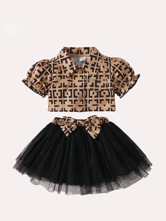 Baby Girl Clothes Outfits Short Top/Shirt Sets Skirt Cute Summer Clothes for Baby Girl