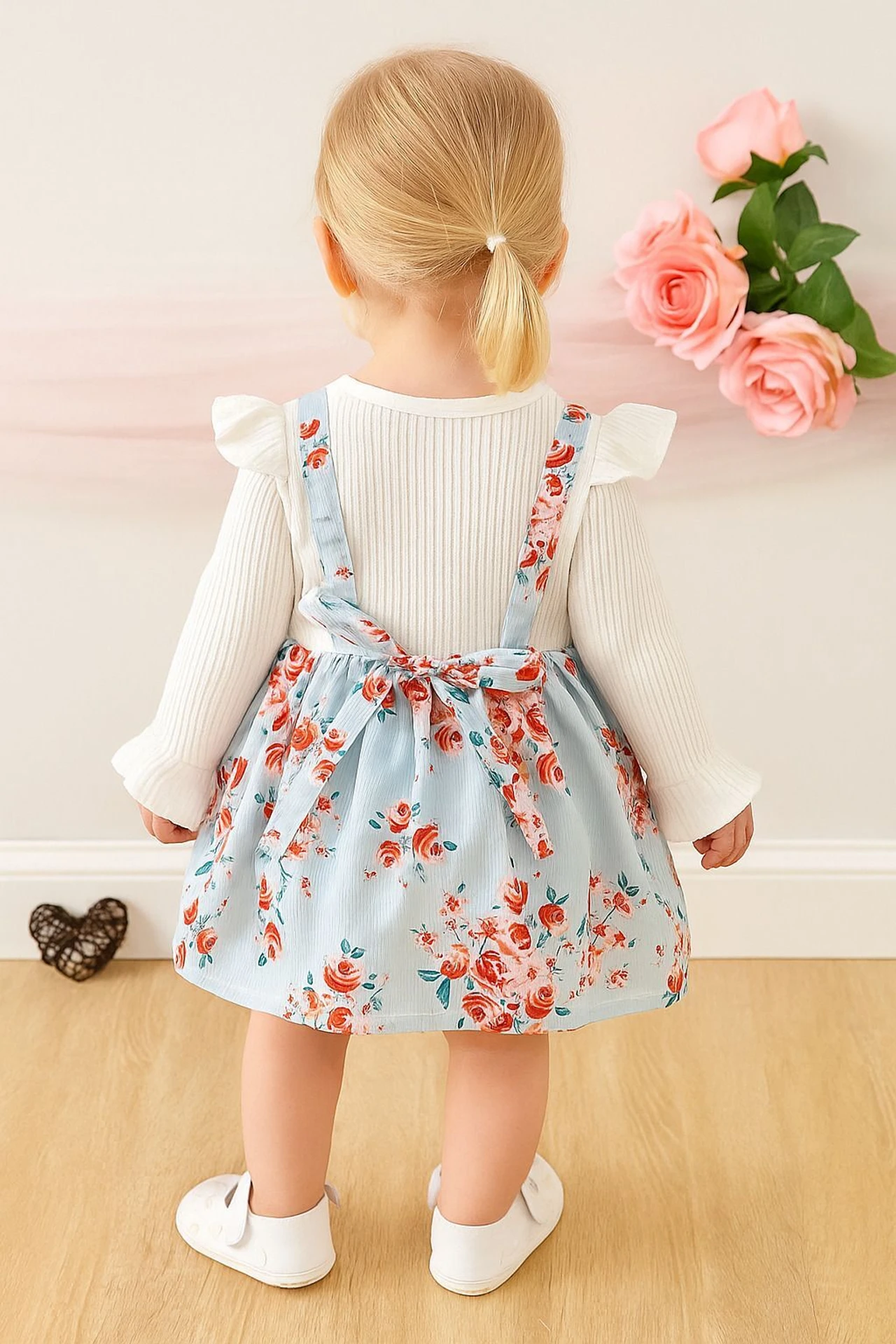 Baby Girls Below Knee Festive/Wedding Dress image 3
