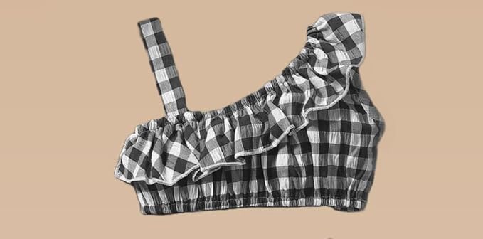 Checkered Sleeveless Bow Applique Frock Dress for Girls Toddler New Baby Little Princess Printed Bowknot Summer Party Outfit Knee Lenght Net Casual Clothes Set image 3